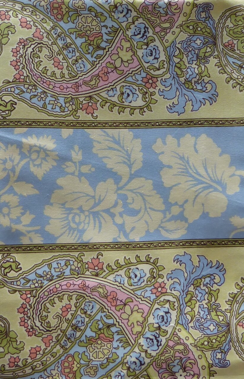 Charm floral fabric 1 7/8 Yd Piece by Amy Butler for Free Spirit Cotton Fabric